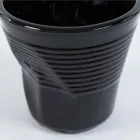 6 Tazzine Bicchieri Accartocciati da Caffè in Vetro Design Colorato - Sarabi Viadurini