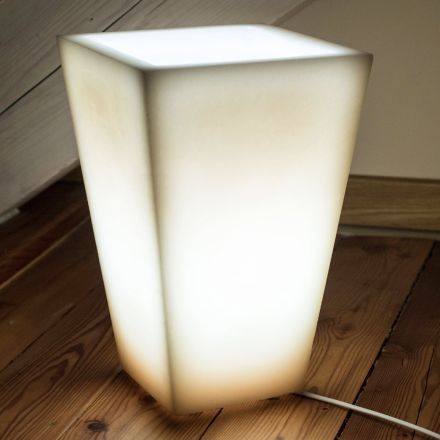 Abat-jour in Cera Profumata Effetto Graffiato di Design Made in Italy - Monia Viadurini