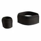 Accessori per Scrivania in Cuoio Rigenerato da 5 Pezzi Made in Italy - Ebe Viadurini
