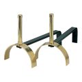 Alari per il Camino in Diverse Finiture Altezza 25 cm Made in Italy - Rinoceronte