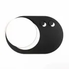 Appendiabiti da Parete Moderno in Acciaio con Specchio Made in Italy - Pilippo Viadurini
