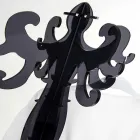 Appendiabiti da terra, design classico, in plexiglass Giave Viadurini