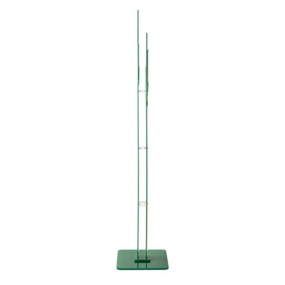 Appendiabiti da terra design moderno verde Cactus, made in Italy Viadurini