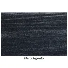 Appendiabiti in Ferro Tubolare Finitura Nero Argento Made in Italy - Puntina Viadurini