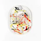 Appendino da Parete in Plexiglass Colorato 5 Pezzi Design a Clip - Freddie Viadurini