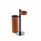 Appenditutto da Terra di Moderno Design in Cuoio Made in Italy – Adelfo Viadurini