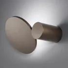 Appique da Parete in Metallo Roteante a 345° Made in Italy - Lumi Viadurini
