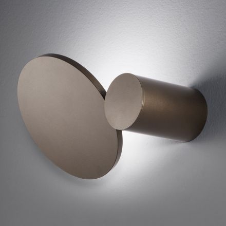 Appique da Parete in Metallo Roteante a 345° Made in Italy - Lumi Viadurini