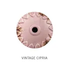 Applique a 2 Faretti Industriale Artigianale in Ferro e Ceramica - Loft Viadurini