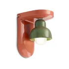 Applique a Muro in Ceramica con 1 Luce Made in Italy - Berimbau Viadurini