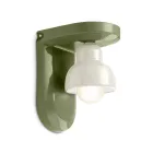 Applique a Muro in Ceramica con 1 Luce Made in Italy - Berimbau Viadurini