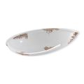 Applique a Muro Mezzaluna a 2 Luci in Ceramica Decorata a Mano - Trieste