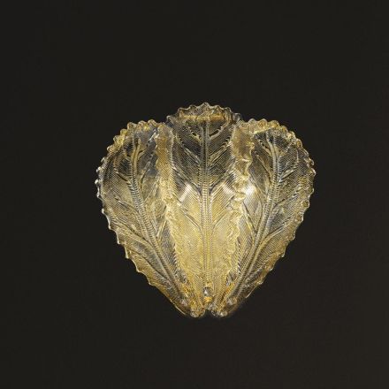 Applique Classica in Vetro Veneziano e Metallo Made in Italy - Artemide Viadurini