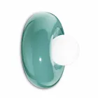 Applique con Diffusore in Vetro Opalino Made in Italy - Bumbum Viadurini