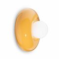 Applique con Diffusore in Vetro Opalino Made in Italy - Bumbum