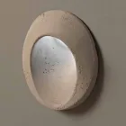 Applique da esterno ovale, in terracotta colorata Oval - Toscot Viadurini