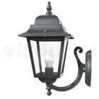 Applique da Giardino in Alluminio e Vetro Trasparente Made in Italy - Scintilla Viadurini
