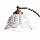Applique in ceramica design liberty Anita Il Fanale Viadurini