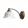 Applique in ceramica design liberty Anita Il Fanale