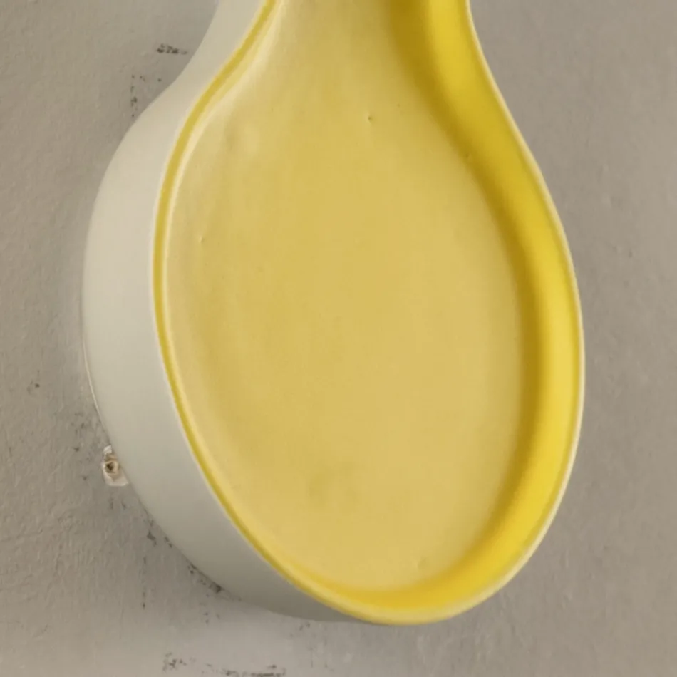 Applique in Ceramica e Alluminio Realizzata a Mano in Italia - Toscot Clover Viadurini