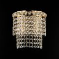 Applique in Ferro Dorato con Strass Made in Italy - Baviera