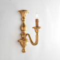 Applique in Legno con Paralumi a Candela Made in Italy - Siena