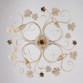 Plafoniera in Ferro Laccato per Illuminazione Elegante e Funzionale – Fiore