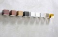 Applique LED in Ottone e Gesso Made in Italy - Cubetto Aldo Bernardi