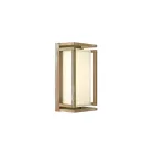 Applique in Ottone Vintage Interamente Realizzata in Italia - Cristallo Viadurini