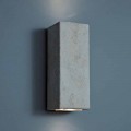 Applique LED da esterno in terracotta design H 24 cm Smith - Toscot