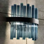 Applique Moderna in Vetro Soffiato Artigianale di Lusso Italiano - Maesta Viadurini