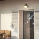 Applique Murale da Esterno in Vetro e Ottone Made in Italy - Pioggia Viadurini
