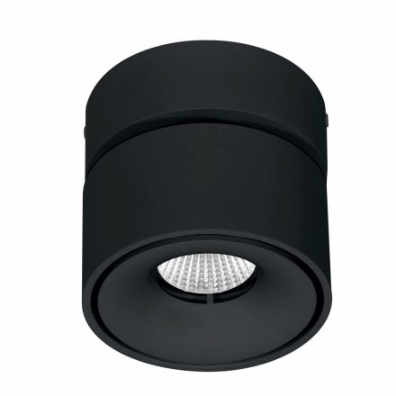 Applique Rotonda Decorativa Led 7W in Alluminio Bianco o Nero - China Viadurini