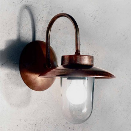 Applique stile classico La Traviata in rame, vetro, ottone
 Viadurini