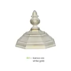 Applique Stile Vintage da Esterno in Alluminio Bianco Made in Italy - Dodo Viadurini