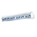 Applique Tubolare 2 Luci in Ceramica Decorata Dipinta a Mano - Trieste