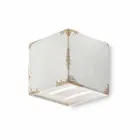 Applique vintage a forma di cubo in ceramica Connie Ferroluce Viadurini