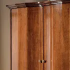 Armadio Classico in Legno con 2 Ante e 3 Cassetti Made in Italy - Luxury Viadurini