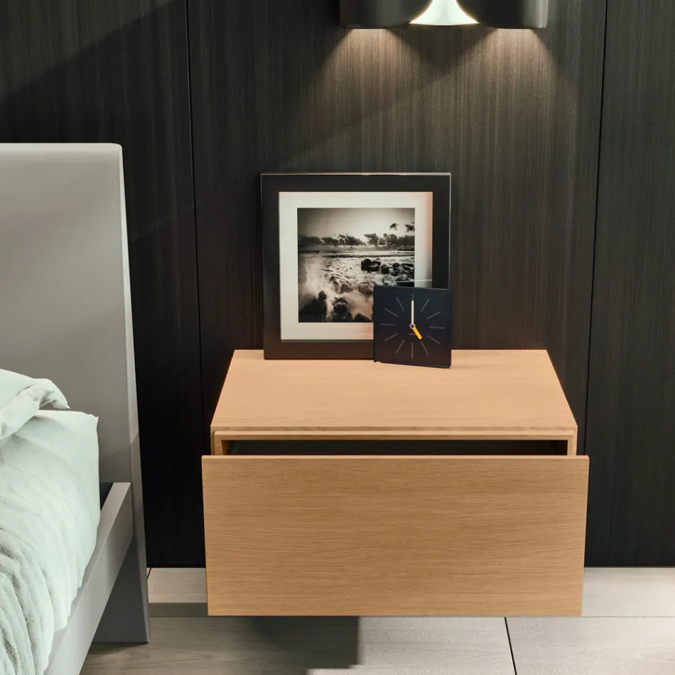 Arredamento Camera da Letto a 5 Elementi Stile Moderno Made in Italy - Diamante Viadurini