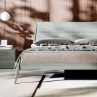 Arredamento Camera da Letto Matrimoniale a 4 Elementi Made in Italy - Lucania Viadurini