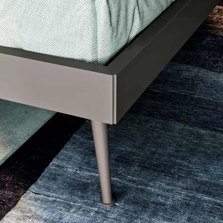 Arredamento Camera da Letto Matrimoniale a 5 Elementi Made in Italy - Scampia Viadurini