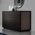 Arredamento Camera da Letto Matrimoniale a 5 Elementi Made in Italy - Scampia Viadurini