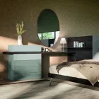 Arredamento per Camera da Letto a 6 Elementi Realizzata in Italia - Rubino Viadurini