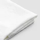 Asciugamano da Bagno in Lino Pesante Bianco Lusso Italiano Artigianale - Jojoba Viadurini