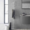 Attaccapanni da Terra di Design Moderno in Metallo Bianco o Cromo - Kottac