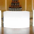 Bancone bar luminoso modulare per giardino Slide Snack Bar