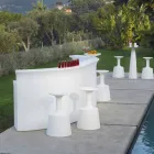 Bancone stile moderno da bar Slide Break Line luminoso  made in Italy Viadurini