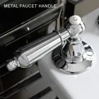 Batteria Bidet 3 Fori con Erogazione Interna in Ottone Made in Italy- Noriana Viadurini