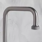 Batteria Lavabo Moderna 3 Fori con Scarico Made in Italy - Quito Viadurini