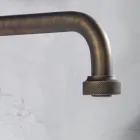 Batteria Lavabo Moderna 3 Fori con Scarico Made in Italy - Quito Viadurini